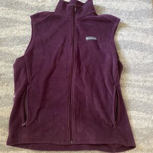 Men’s Columbia fleece vest